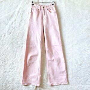 Merdio Colored Denim Straight Jeans Bottoms